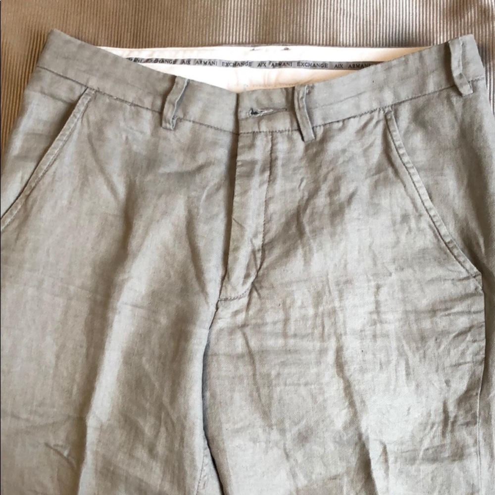 Armani Exchange Linen Pants